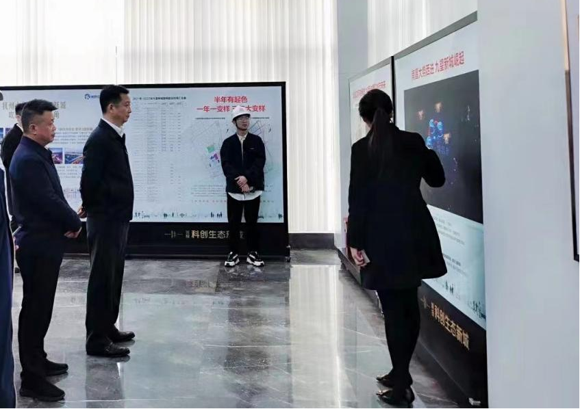 南昌市委常委、副市長肖云一行調(diào)研城投科創(chuàng)生態(tài)新城項(xiàng)目